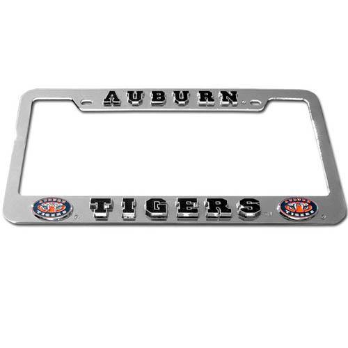 Auburn Tigers Deluxe Tag Frame - Siskiyou Buckle