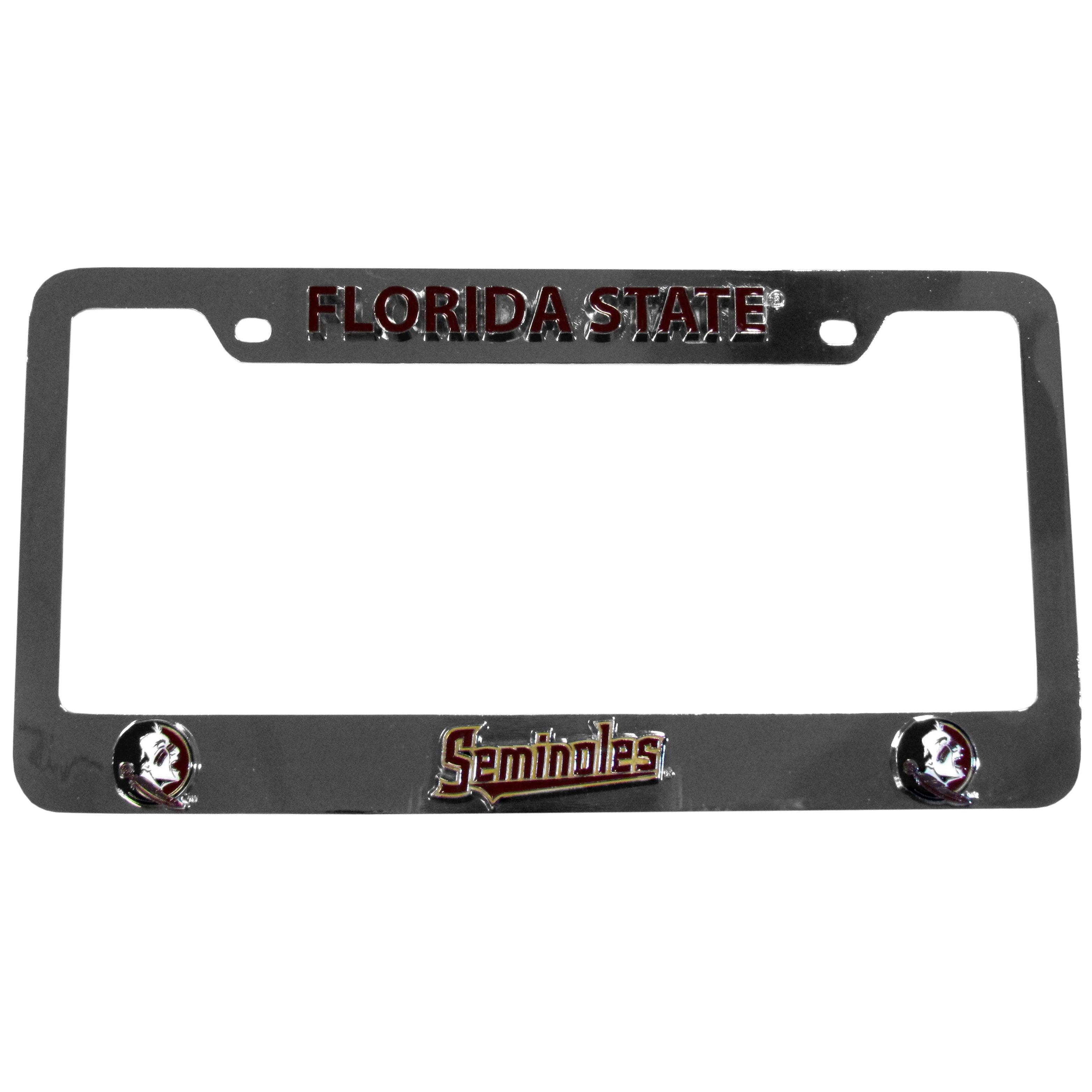 Florida St. Seminoles Deluxe Tag Frame - Flyclothing LLC