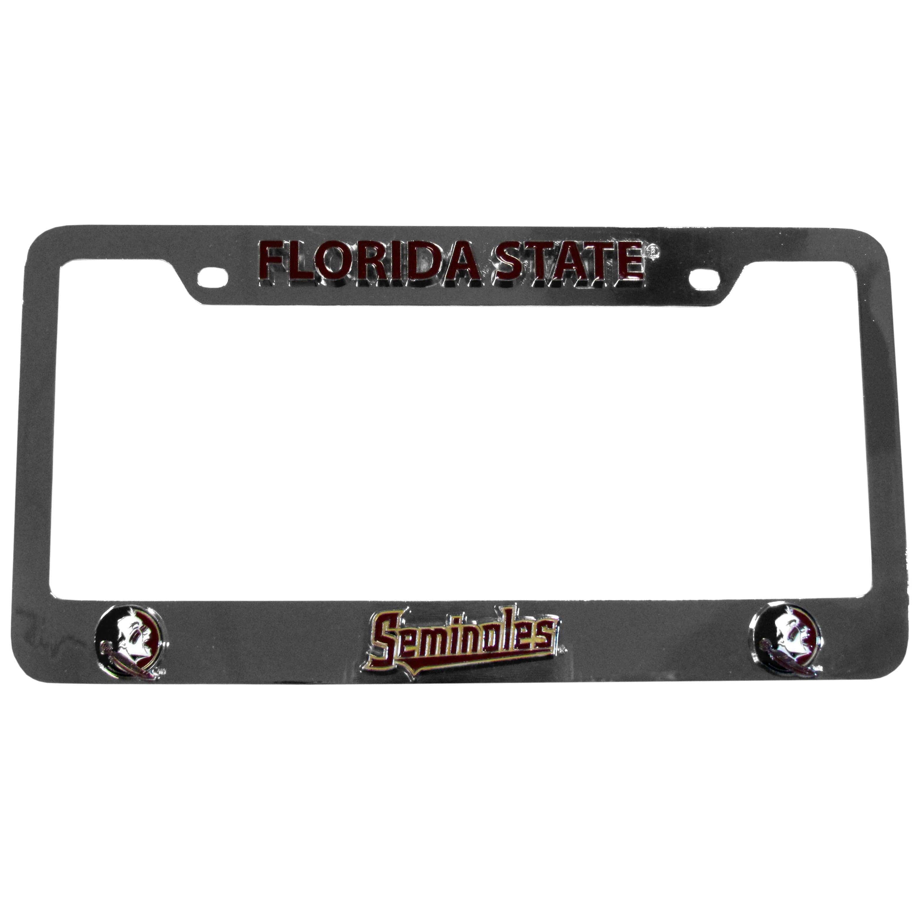 Florida St. Seminoles Deluxe Tag Frame - Siskiyou Buckle
