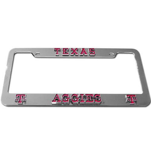 Texas A & M Aggies Deluxe Tag Frame - Flyclothing LLC