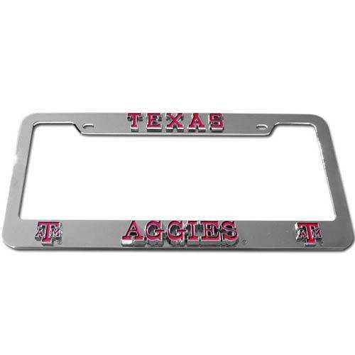 Texas A & M Aggies Deluxe Tag Frame - Siskiyou Buckle - Flyclothing LLC