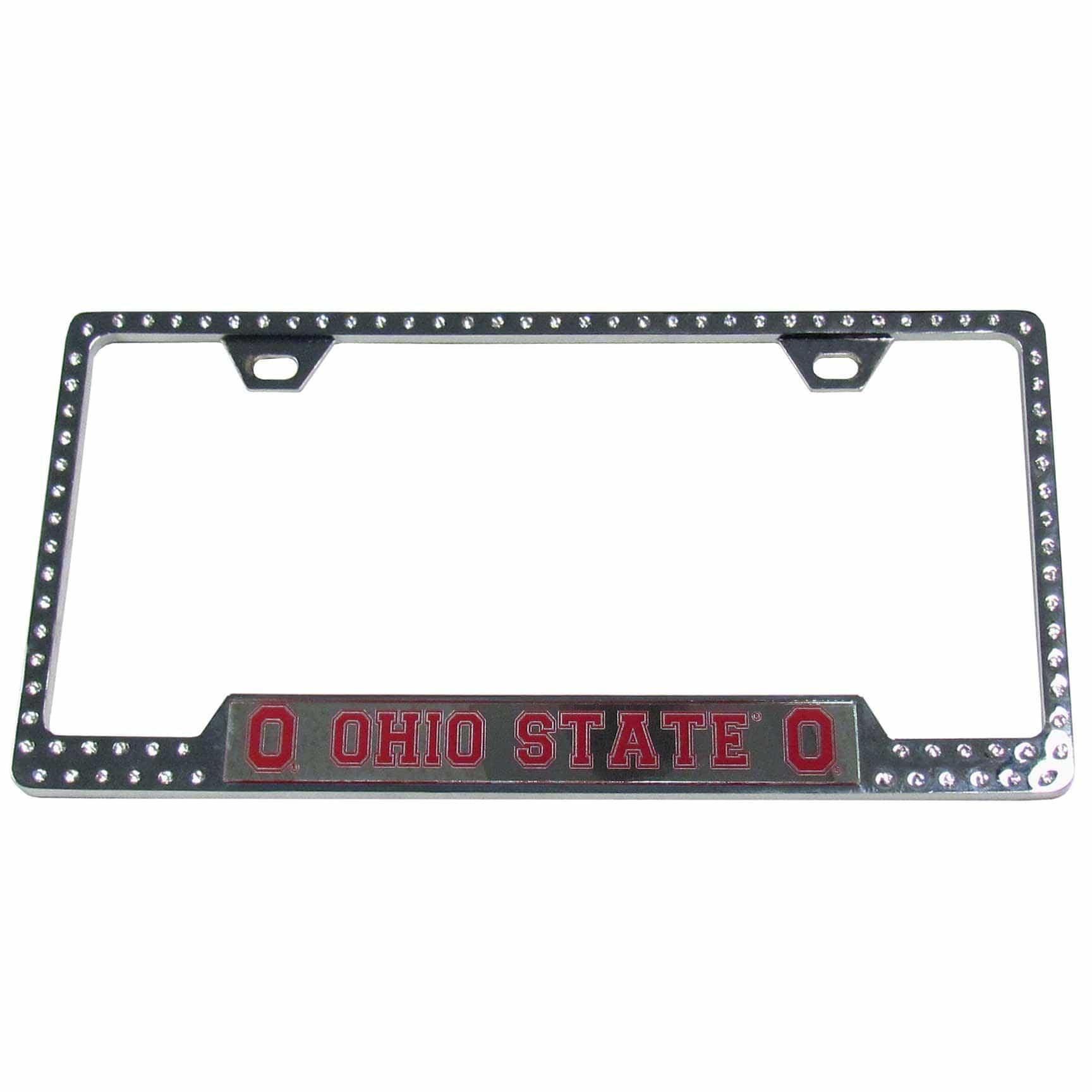 Ohio St. Buckeyes Bling Tag Frame - Siskiyou Buckle