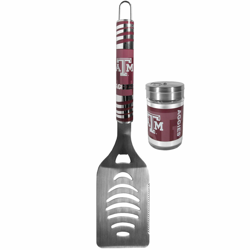Texas A & M Aggies Tailgater Spatula and Season Shaker - Siskiyou Buckle