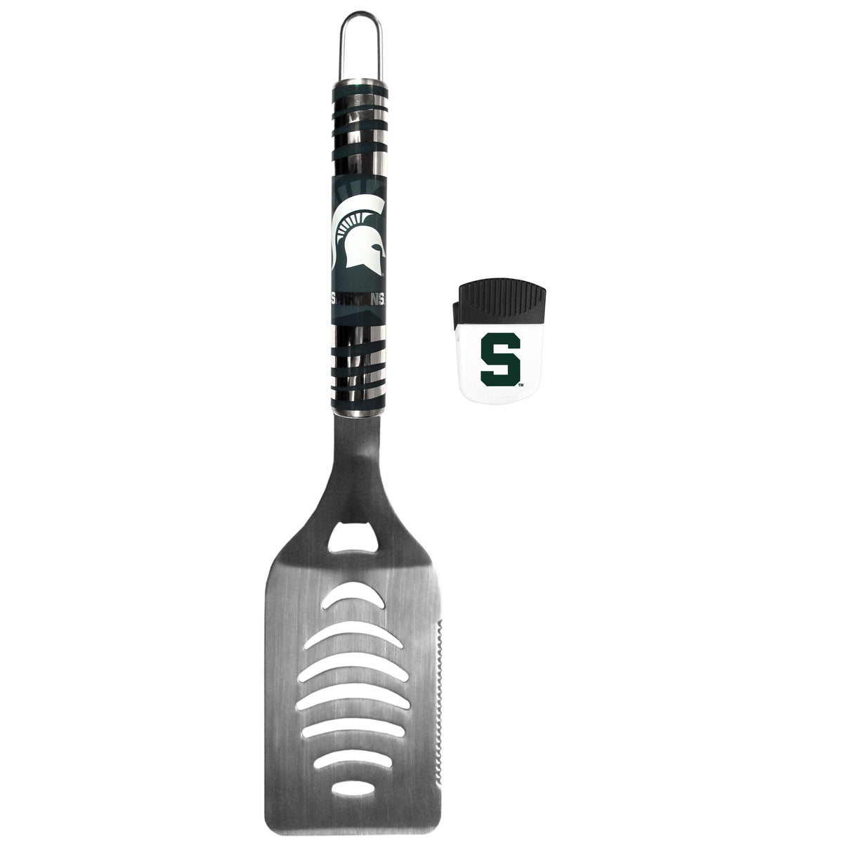Michigan St. Spartans Tailgate Spatula and Chip Clip - Flyclothing LLC