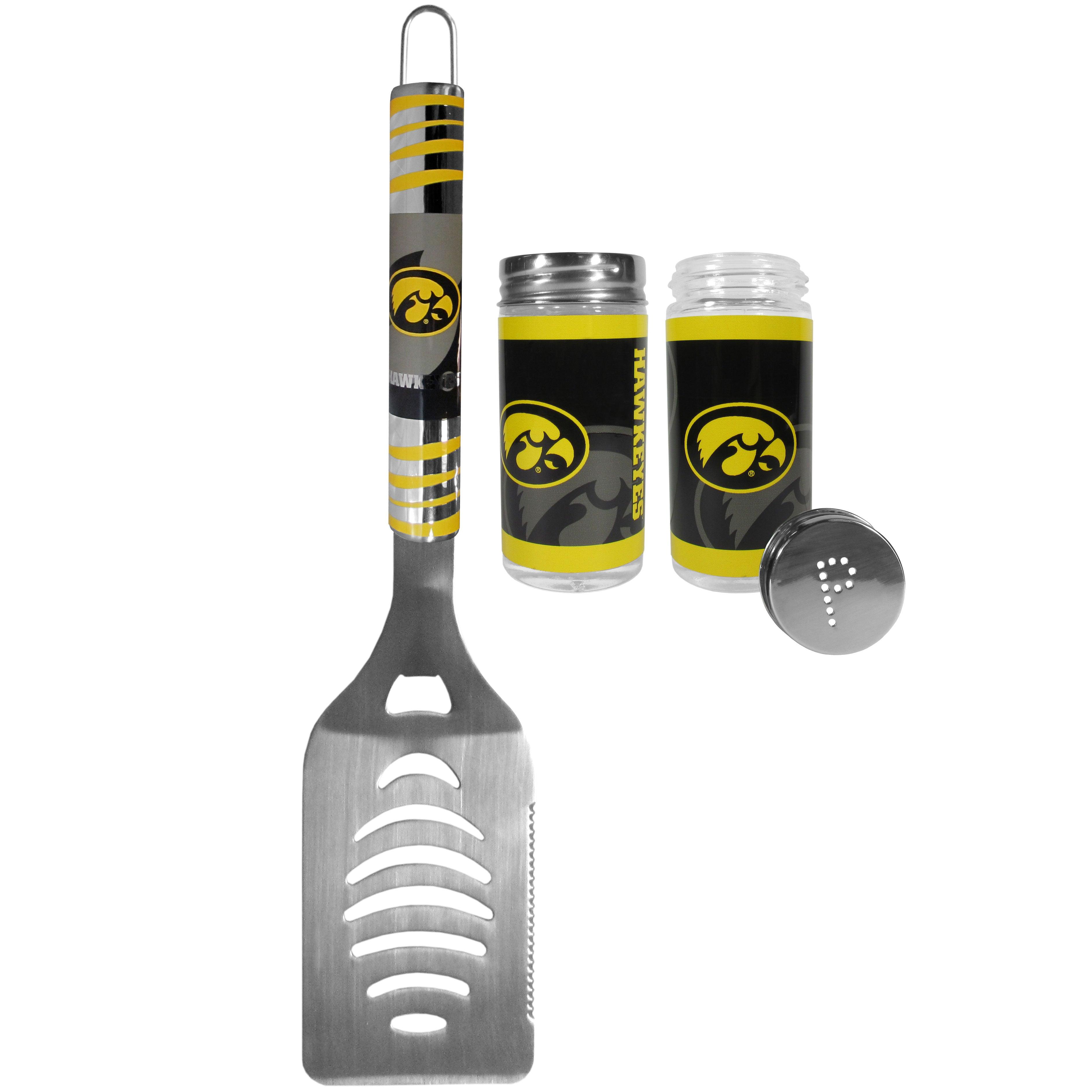 Iowa Hawkeyes Tailgater Spatula and Salt and Pepper Shakers - Flyclothing LLC