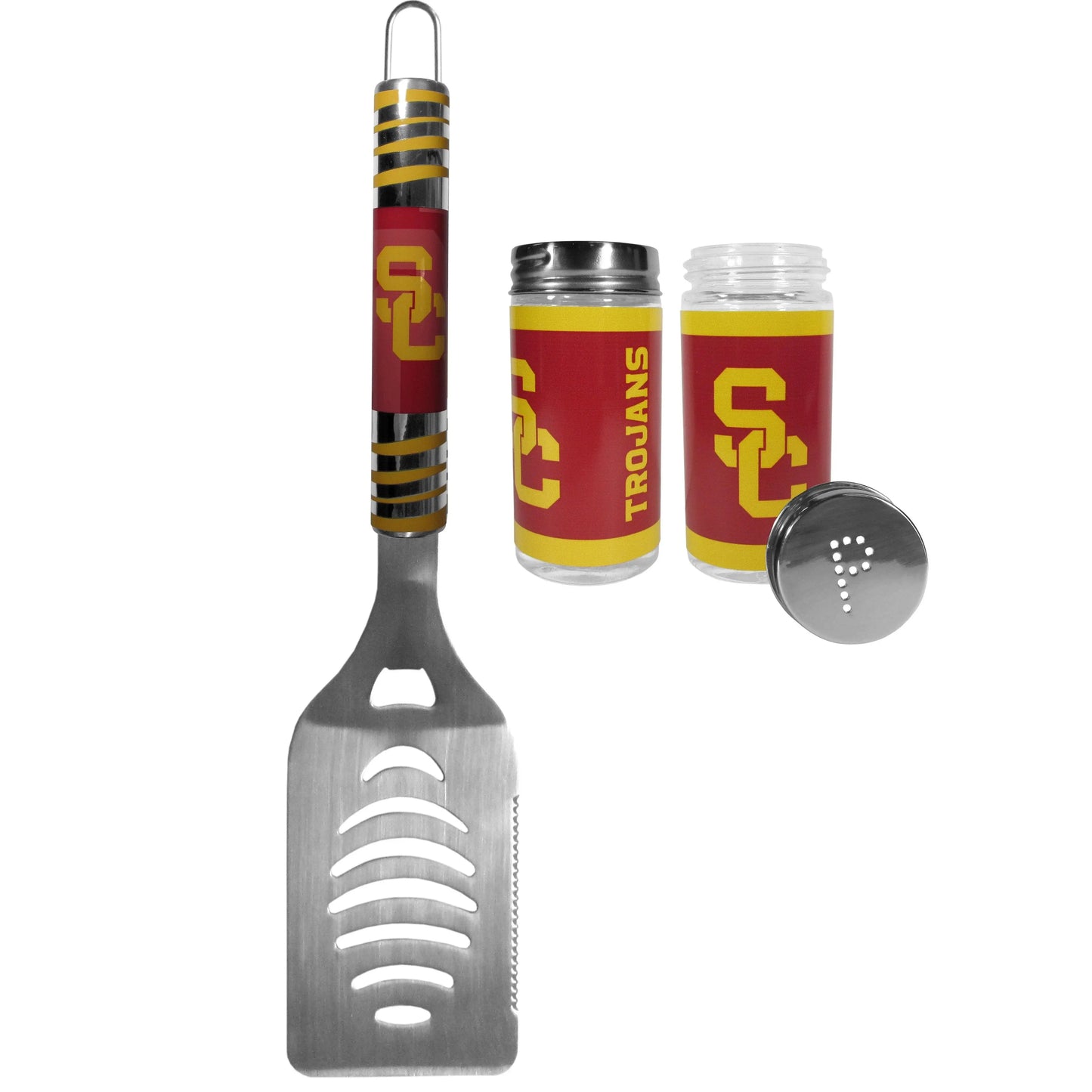 USC Trojans Tailgater Spatula and Salt and Pepper Shakers - Siskiyou Buckle - Flyclothing LLC