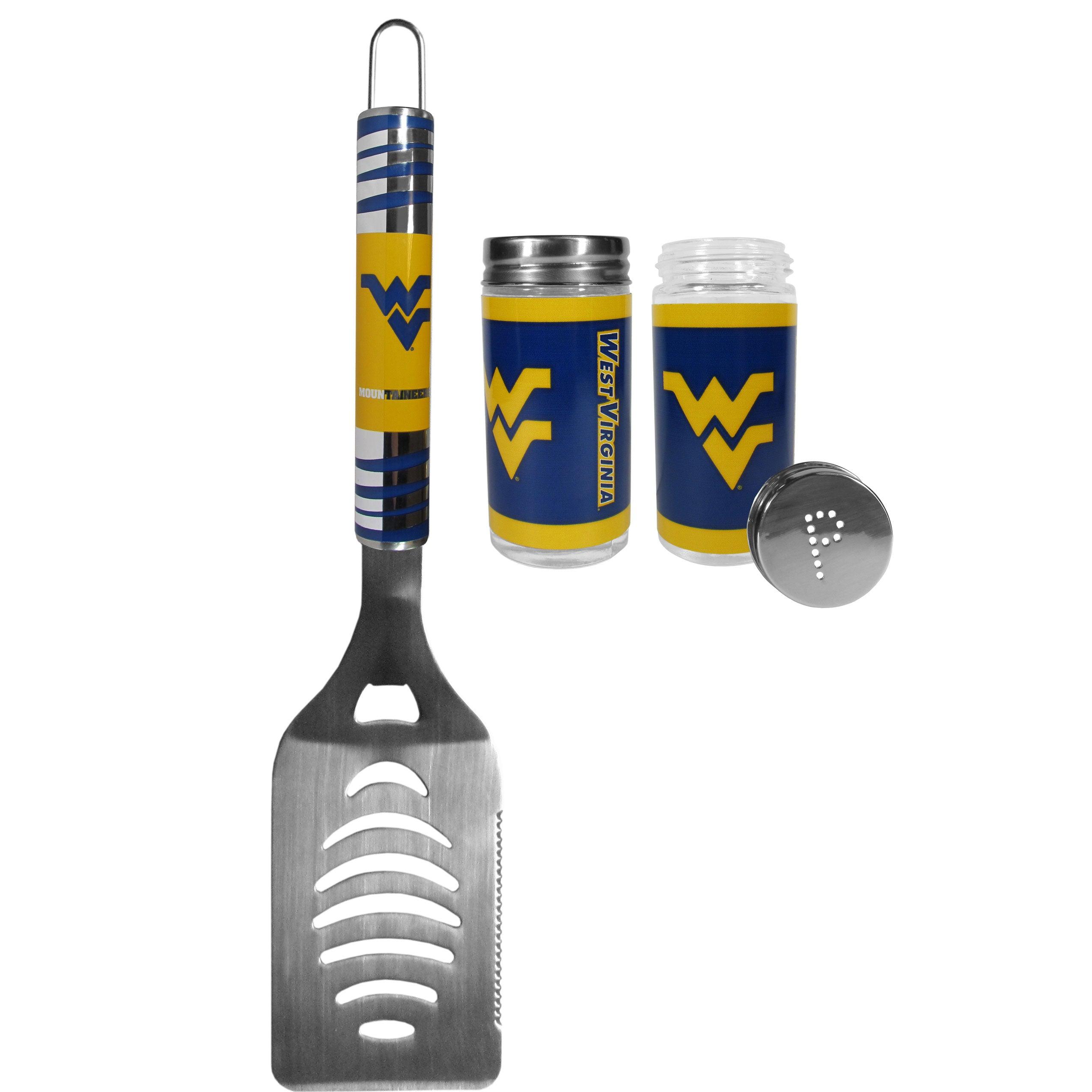 W. Virginia Mountaineers Tailgater Spatula and Salt and Pepper Shakers - Flyclothing LLC