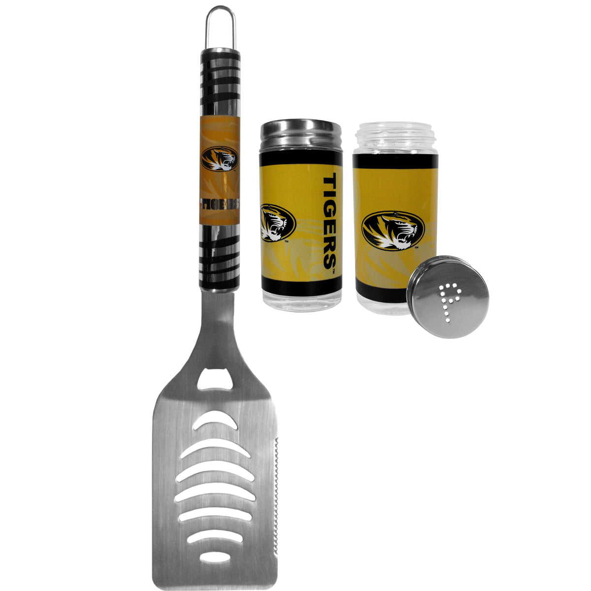 Missouri Tigers Tailgater Spatula and Salt and Pepper Shakers - Flyclothing LLC