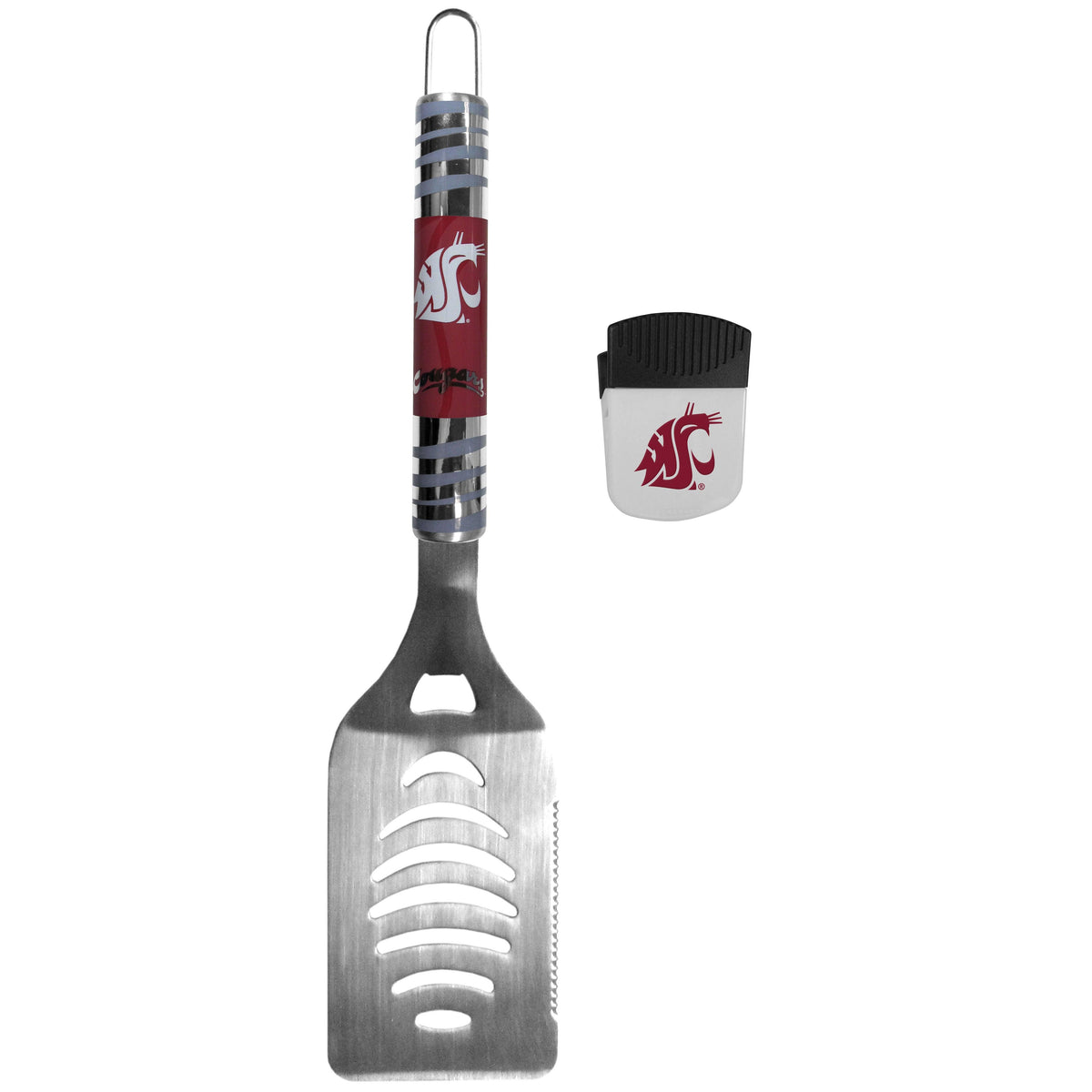 Washington St. Cougars Tailgate Spatula and Chip Clip - Flyclothing LLC