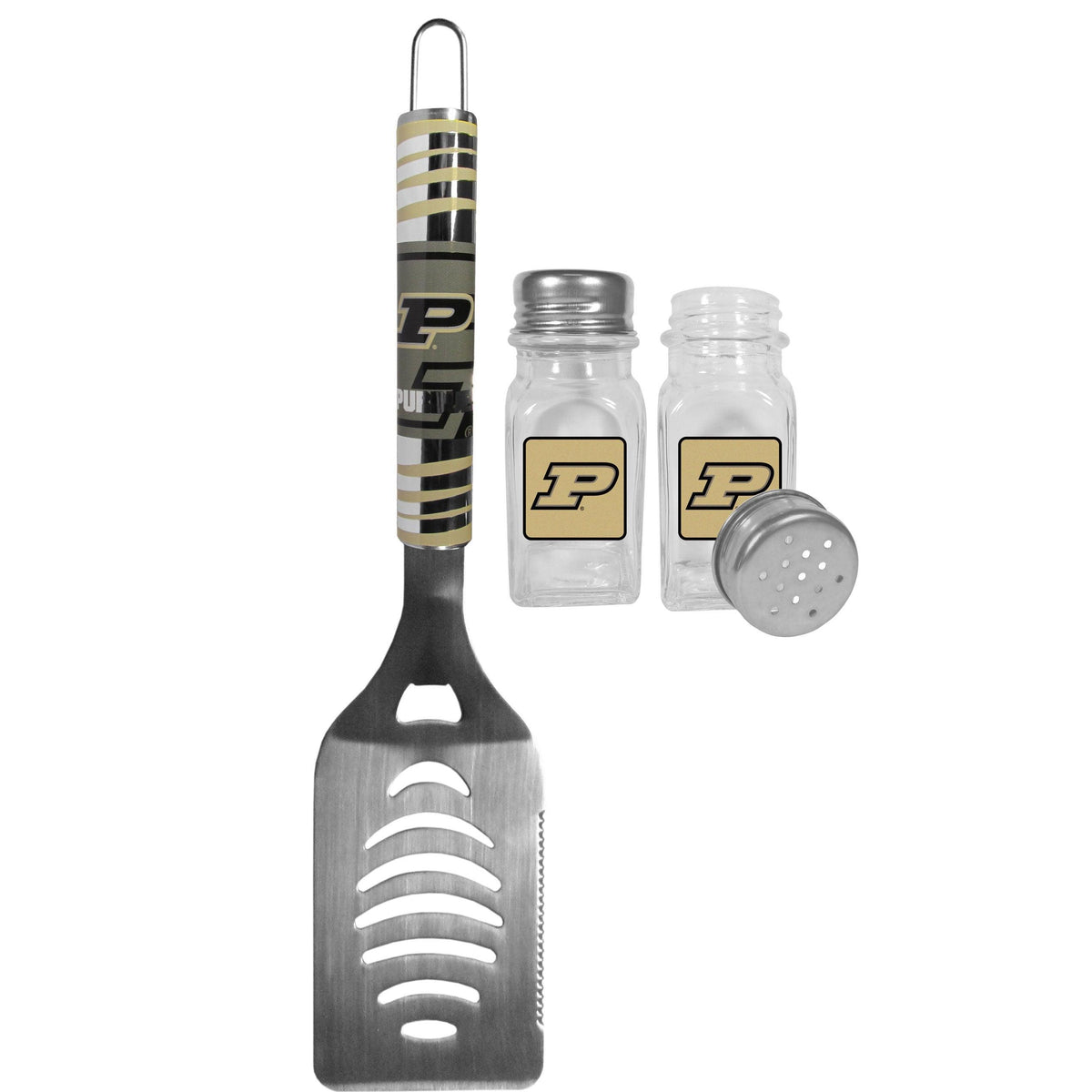 Purdue Boilermakers Tailgater Spatula and Salt and Pepper Shaker Set - Flyclothing LLC