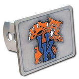 Kentucky Wildcats Hitch Cover Class II and Class III Metal Plugs - Siskiyou Buckle - Flyclothing LLC