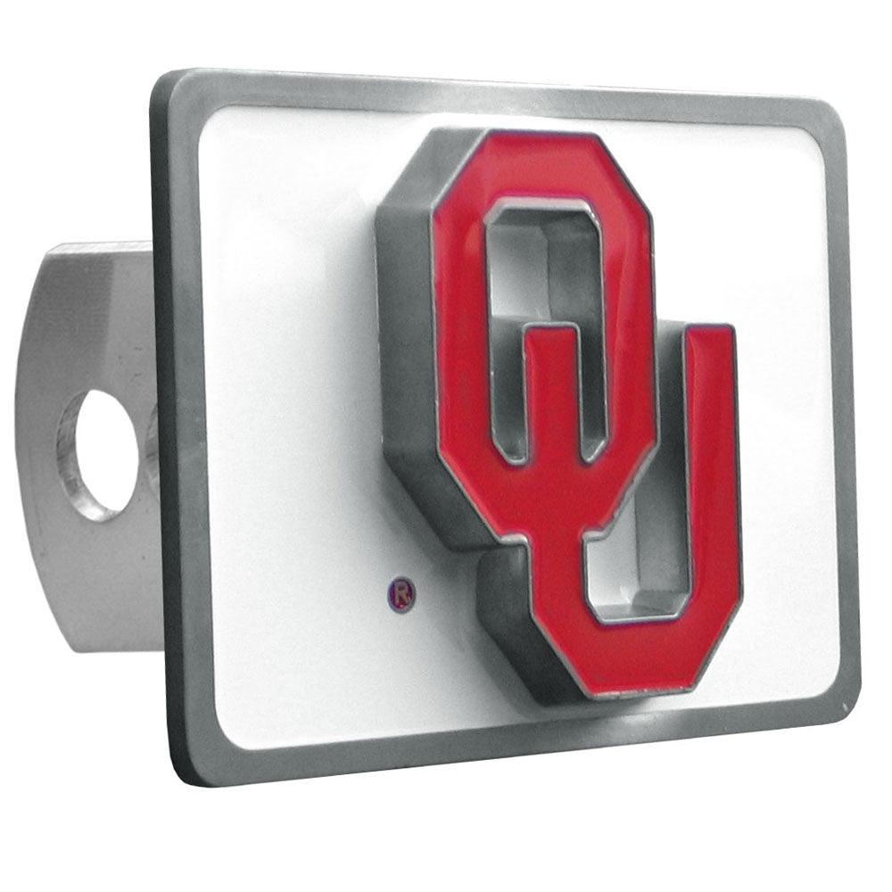 Oklahoma Sooners Hitch Cover Class II and Class III Metal Plugs - Flyclothing LLC
