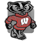 Wisconsin Badgers Hitch Cover Class III Wire Plugs - Siskiyou Buckle