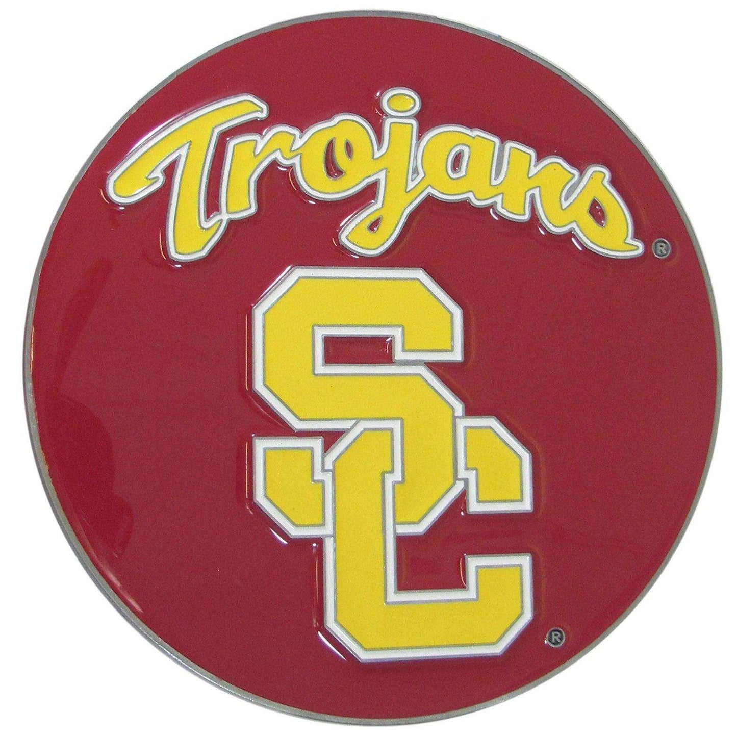 USC Trojans Hitch Cover Class II and Class III Metal Plugs - Siskiyou Buckle - Flyclothing LLC