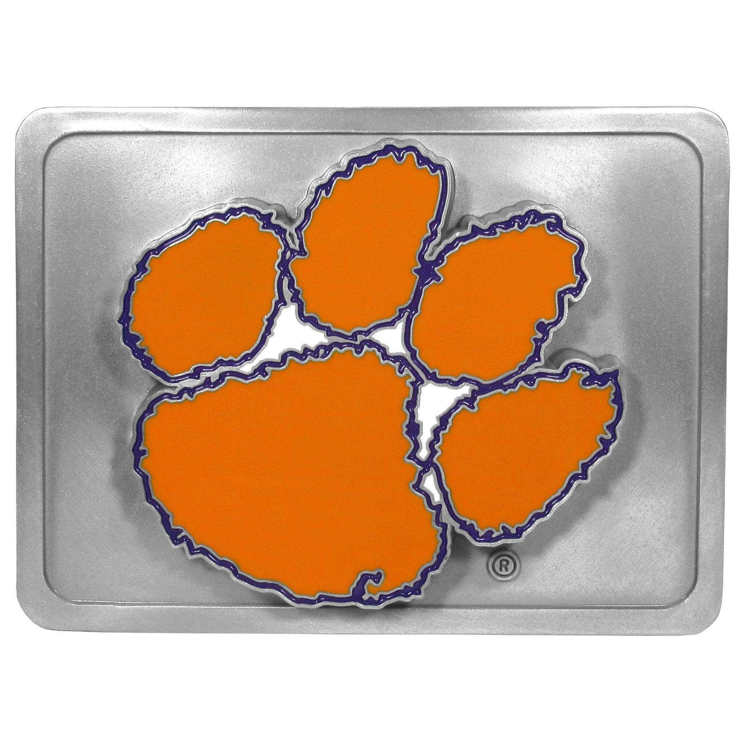 Clemson Tigers Hitch Cover Class II and Class III Metal Plugs - Siskiyou Buckle - Flyclothing LLC