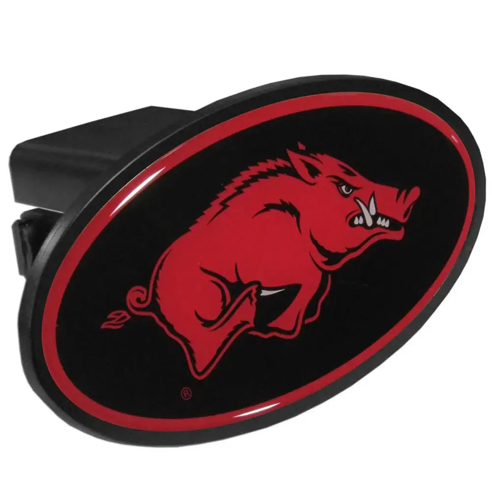 Arkansas Razorbacks Plastic Hitch Cover Class III - Siskiyou Buckle - Flyclothing LLC