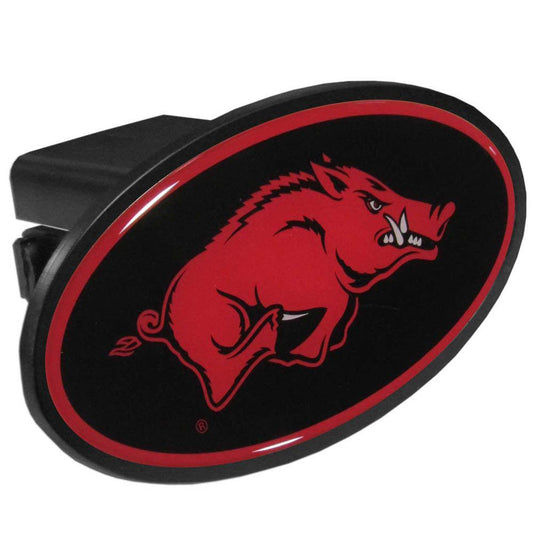 Arkansas Razorbacks Plastic Hitch Cover Class III - Siskiyou Buckle