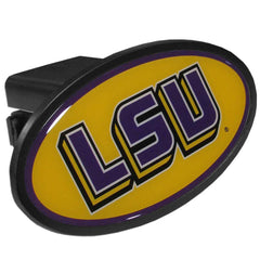 LSU Tigers  Plastic Hitch Cover Class III - Siskiyou Buckle