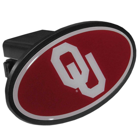 Oklahoma Sooners  Plastic Hitch Cover Class III - Siskiyou Buckle
