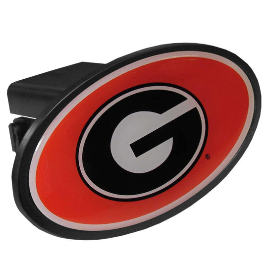 Georgia Bulldogs Plastic Hitch Cover Class III - Siskiyou Buckle
