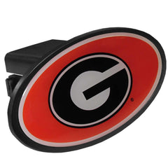 Georgia Bulldogs Plastic Hitch Cover Class III - Siskiyou Buckle