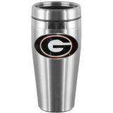 Georgia Bulldogs Steel Travel Mug - Siskiyou Buckle