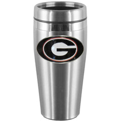 Georgia Bulldogs Steel Travel Mug - Siskiyou Buckle
