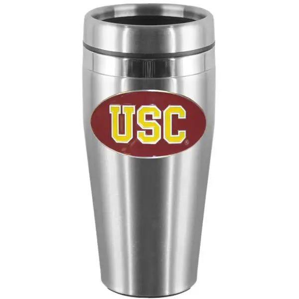USC Trojans Steel Travel Mug - Siskiyou Buckle - Flyclothing LLC