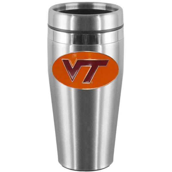 Virginia Tech Hokies Steel Travel Mug - Siskiyou Buckle