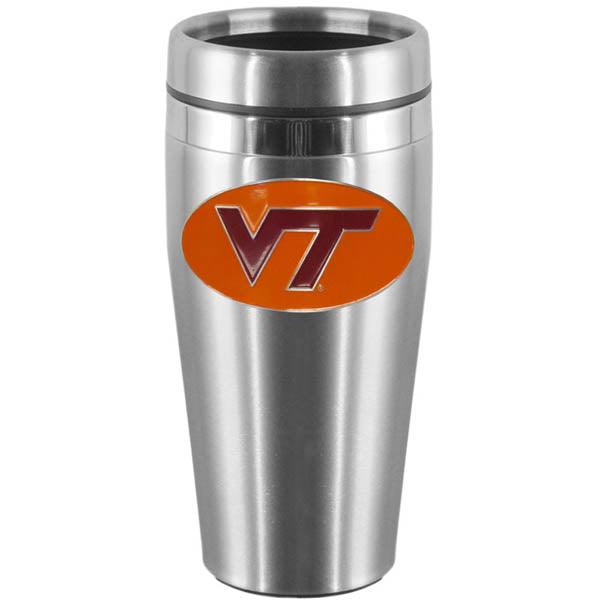 Virginia Tech Hokies Steel Travel Mug - Flyclothing LLC