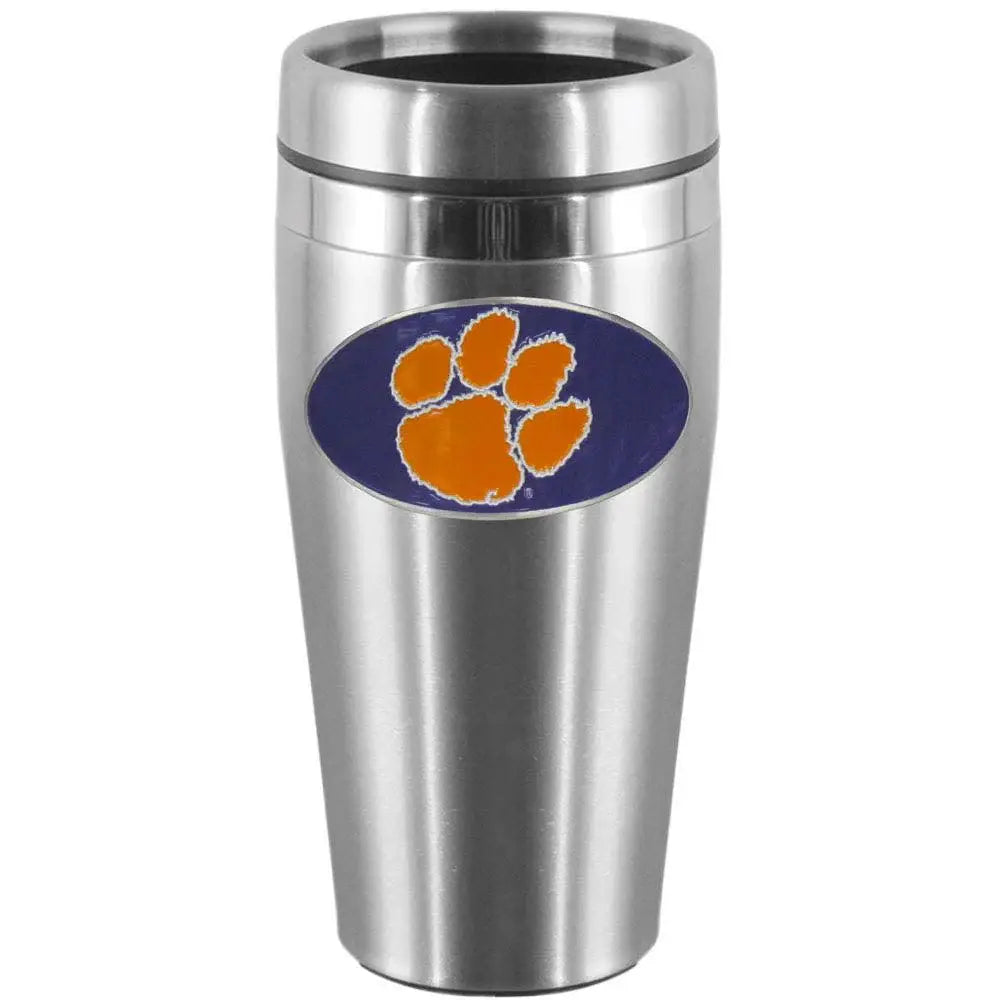 Clemson Tigers Steel Travel Mug - Siskiyou Buckle - Flyclothing LLC