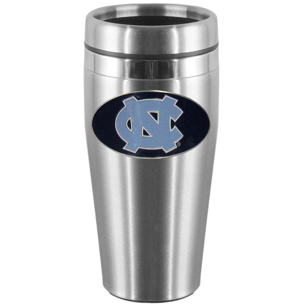 N. Carolina Tar Heels Steel Travel Mug - Siskiyou Buckle