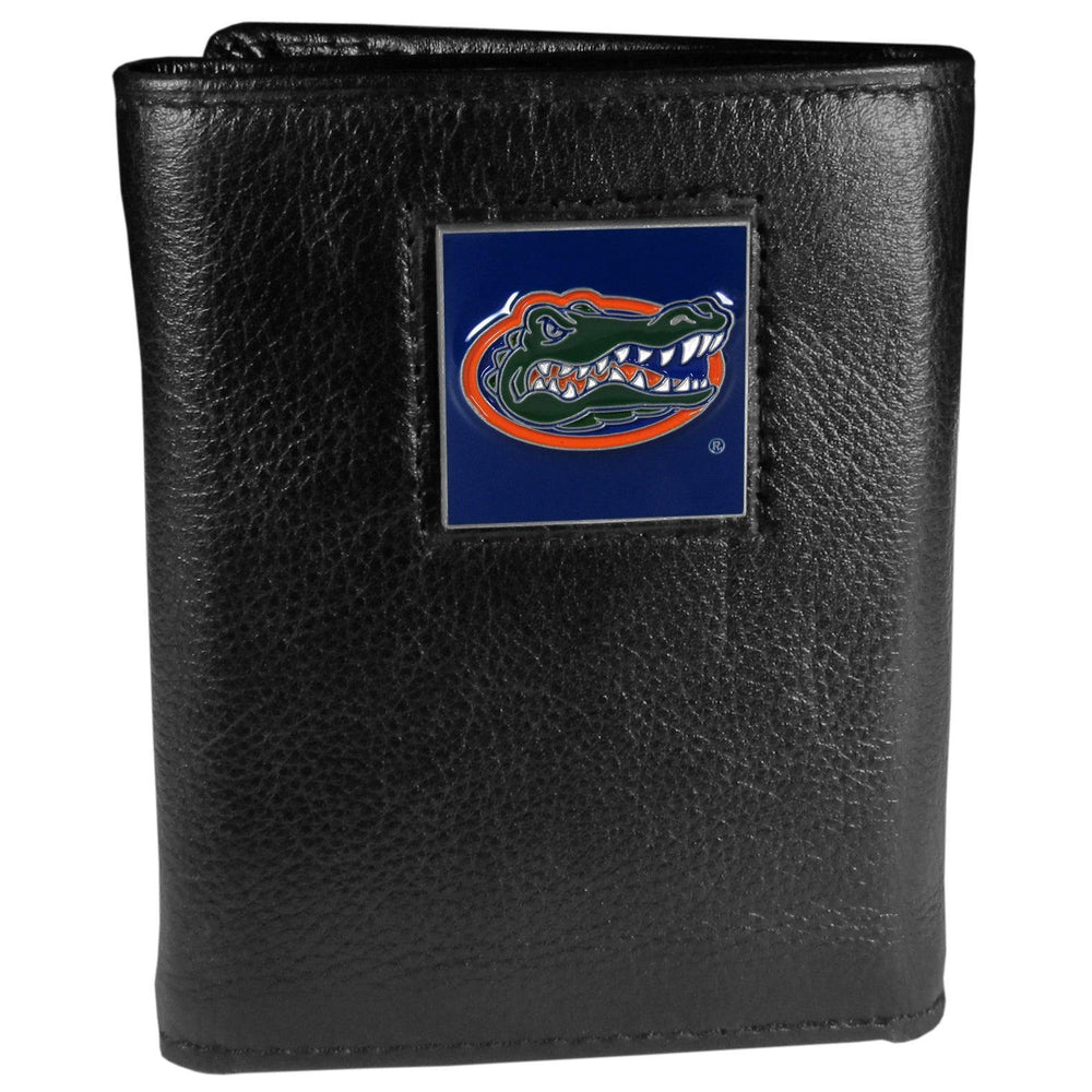 Florida Gators Deluxe Leather Tri-fold Wallet - Siskiyou Buckle