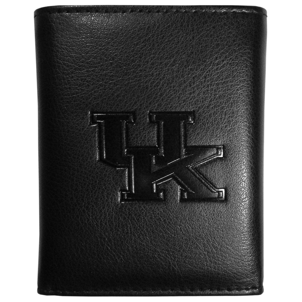 Kentucky Wildcats Embossed Tri-fold Wallet - Siskiyou Buckle