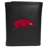Arkansas Razorbacks Tri-fold Wallet Large Logo - Siskiyou Buckle