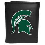 Michigan St. Spartans Tri-fold Wallet Large Logo - Siskiyou Buckle