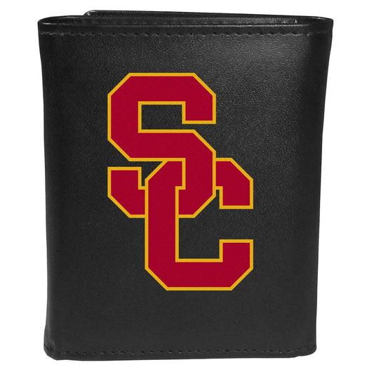 USC Trojans Tri-fold Wallet Large Logo - Flyclothing LLC