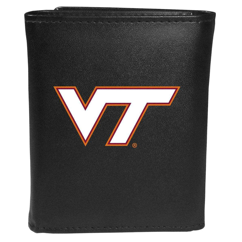 Virginia Tech Hokies Tri-fold Wallet Large Logo - Siskiyou Buckle - Flyclothing LLC