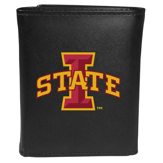 Iowa St. Cyclones Tri-fold Wallet Large Logo - Siskiyou Buckle
