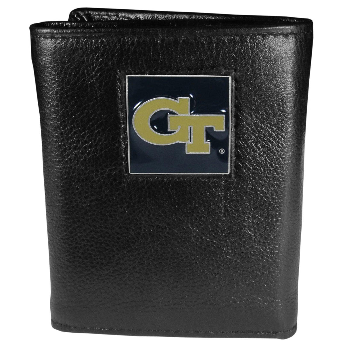 Georgia Tech Yellow Jackets Leather Tri-fold Wallet - Flyclothing LLC