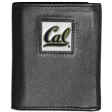 Cal Berkeley Bears Leather Tri-fold Wallet - Siskiyou Buckle