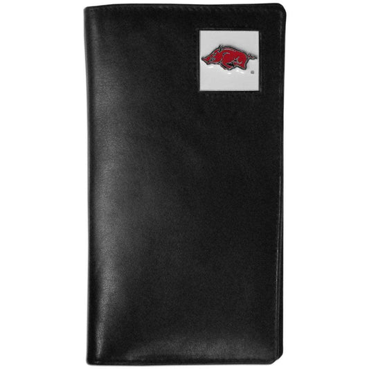 Arkansas Razorbacks Leather Tall Wallet - Siskiyou Buckle