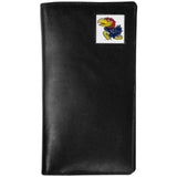 Kansas Jayhawks Leather Tall Wallet - Siskiyou Buckle