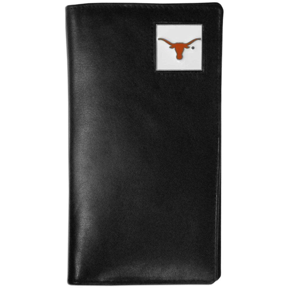 Texas Longhorns Leather Tall Wallet - Siskiyou Buckle