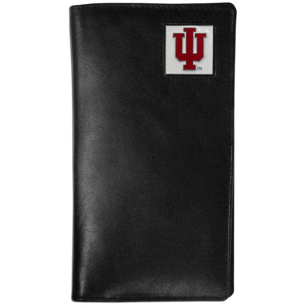 Indiana Hoosiers Leather Tall Wallet - Siskiyou Buckle