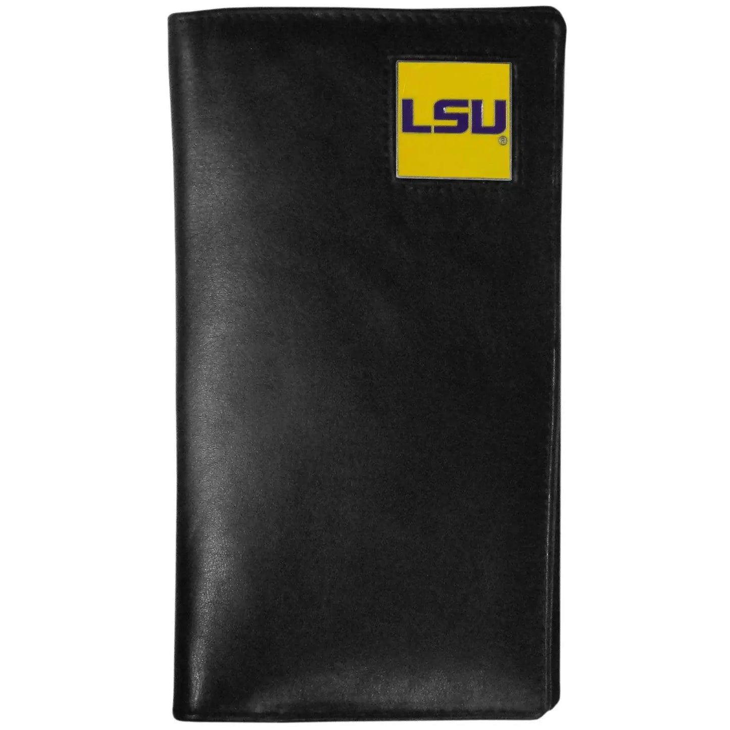 LSU Tigers Leather Tall Wallet - Siskiyou Buckle - Flyclothing LLC