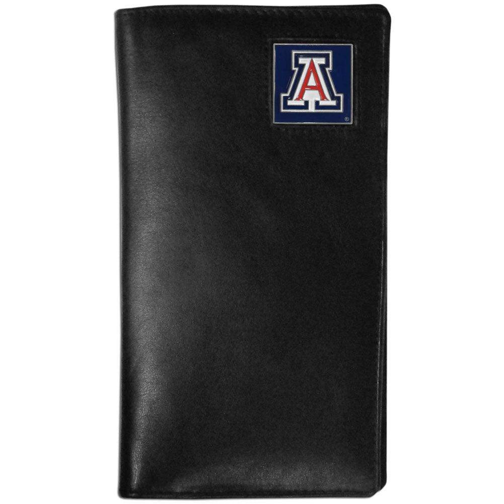 Arizona Wildcats Leather Tall Wallet - Siskiyou Buckle