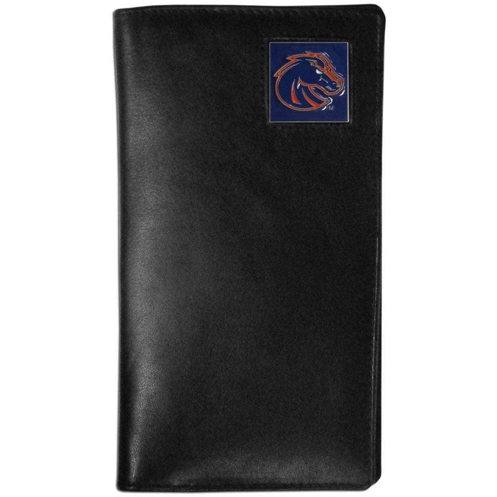 Boise St. Broncos Leather Tall Wallet - Flyclothing LLC