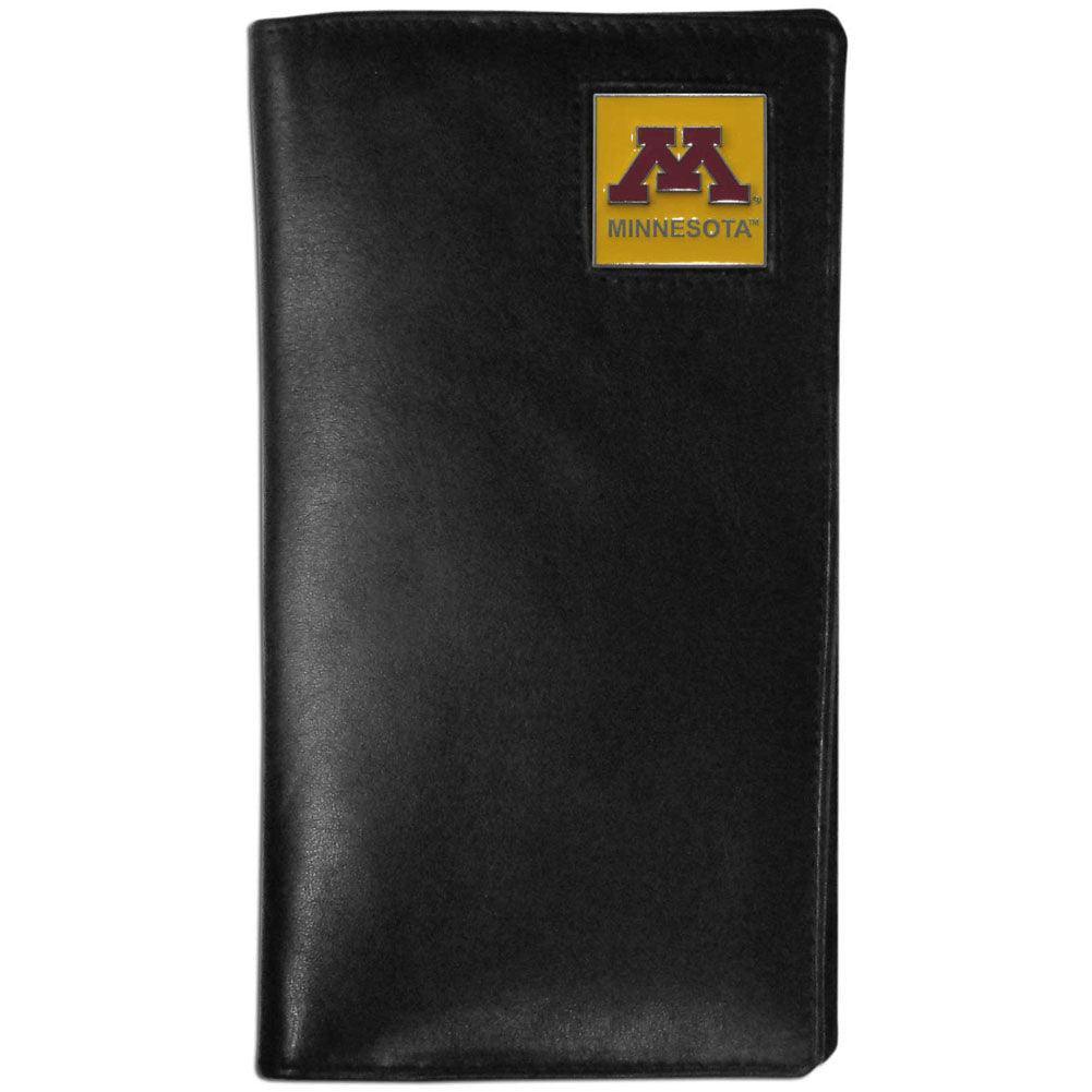 Minnesota Golden Gophers Leather Tall Wallet - Flyclothing LLC