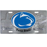Penn St. Nittany Lions Collector's License Plate - Siskiyou Buckle